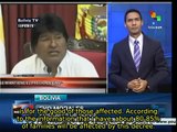 Bolivia: Morales lowers gas tax, exempts Chaco war vets from payments