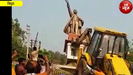 Tripura :  बोले गृहमंत्री, 'मूर्ति तोड़ने वालों पर होगी सख्त कार्रवाई'