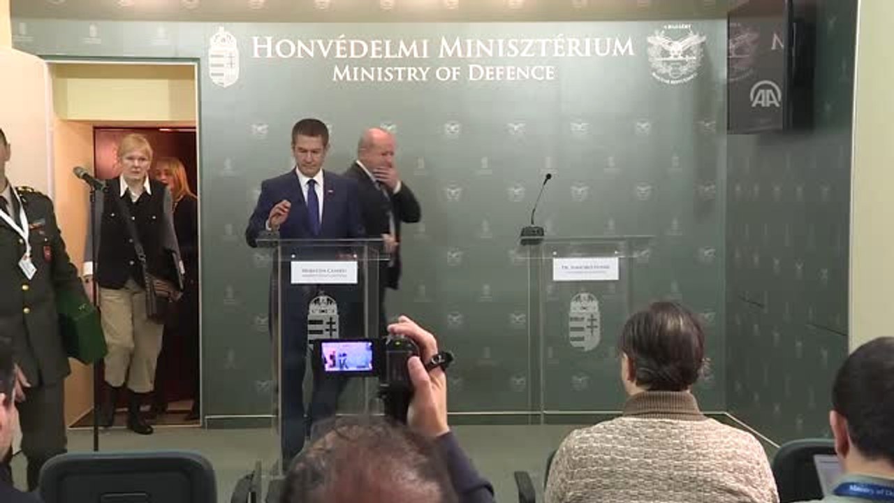 Macaristan Savunma Bakanı Simicsko: "Türkiye'ye Müteşekkiriz" - Budapeşte