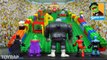 Justice League Toys Lego Landslide Challenge ft Batman Harley Quinn Martian Manhunter by ToyRap