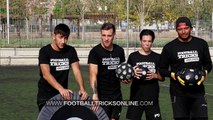 RETO MISTERIOSO de Fútbol con Trampolín y Portero (Football Challenge)