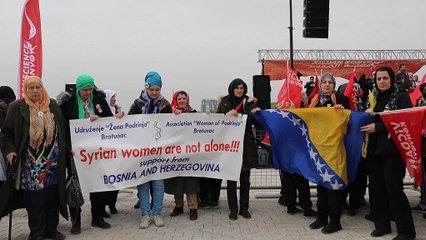 Vicdan Konvoyu: Suriyeli kadınların hapishanelerden kurtulmasını istiyoruz