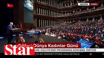 Cumhurbaşkanı Erdoğan: Afrin�de ocakları tüttürecek olan yine annelerdir