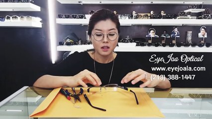 Spring hinge glasses repair (How to fix) @ Eyejoa Optical