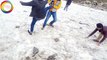 Babusar Top Friends Snow fighting Enjoyment