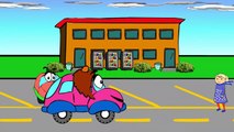 WHEELY Car Funny Adventures in the HOSPITALS! Cartoons About Cars Playland #105