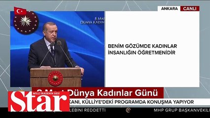 Cumhurbaşkanı Erdoğan yineledi: Annelerinizin ayaklarının altını öpün