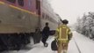 Trains Derails in Wilmington as Severe Winter Weather Brings Transport Chaos