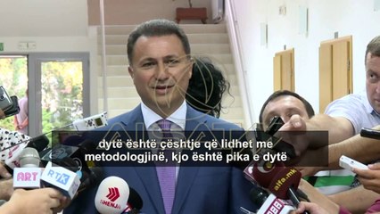 Takim i liderëve, Gruevski topin e hedh tek partitë shqiptare
