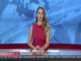 News Edition in Albanian Language - 2 Shtator  2016 - 19:00 - News, Lajme - Vizion Plus