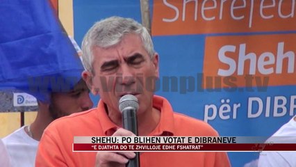 Shehu: Po blihen votat e dibranëve - News, Lajme - Vizion Plus