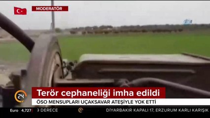 Terör cephaneliği imha edildi