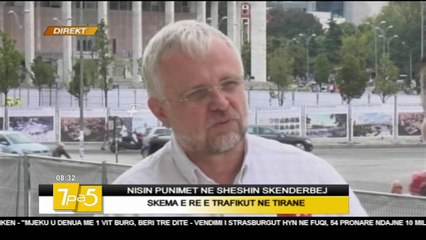 7pa5 - Skema e re e trafikut ne Tirane - 8 Shtator 2016 - Show - Vizion Plus