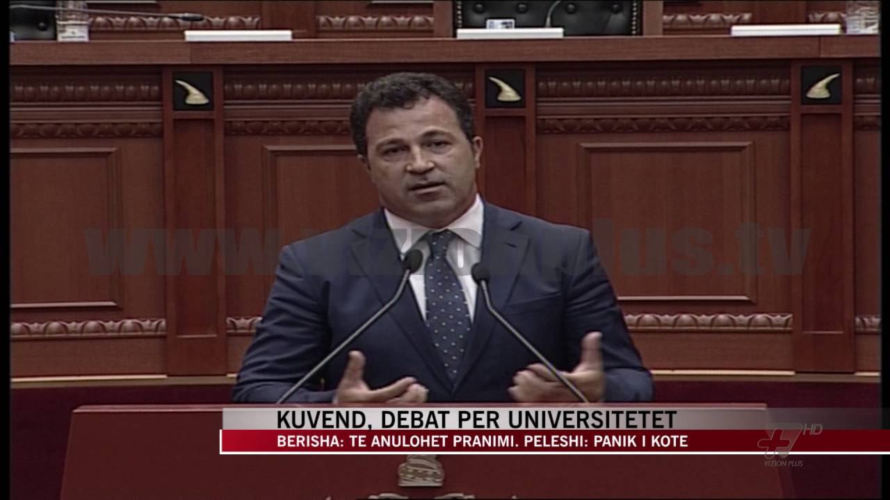 Kuvend, debat për Universitetet - News, Lajme - Vizion Plus