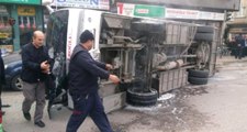 Üniversitelileri Taşıyan Servis Midibüsü Devrildi: 29 Yaralı