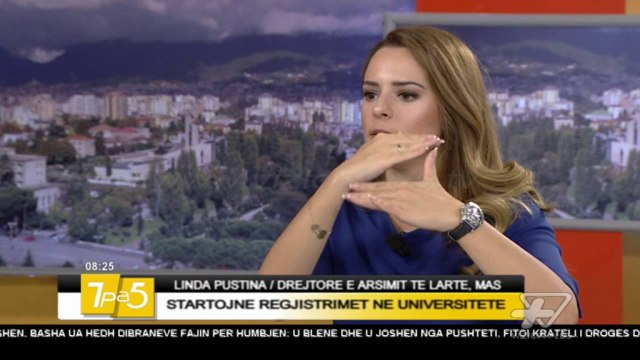 7pa5 - Startojne regjistrimet ne Universitete - 13 Shtator 2016 - Show - Vizion Plus