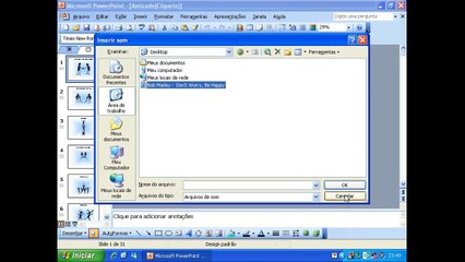 0016-PowerPoint-Inserir Músicas