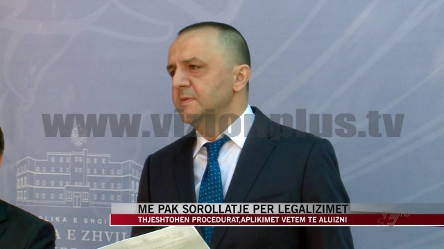 Më pak sorollatje për legalizimet - News, Lajme - Vizion Plus