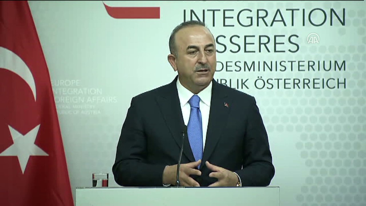(TEKRAR) Dışişleri Bakanı Çavuşoğlu: 'Irak'ın da tüm terör örgütlerinden temizlenmesi lazım' - VİYANA