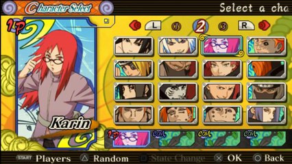 Naruto Shippuden Ultimate Ninja Heroes 3 - Batalhas Livres #1