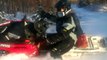Snowmobile Fails and Crashes new