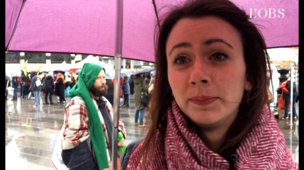 Les féministes dans la rue : "Ce n'est pas possible qu'une femme meure parce qu'elle est femme"