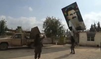 Afrin'e Giden Yolda 'Kuzey Kilidi' Açıldı, Öcalan Posteri Böyle Yerle Bir Edildi