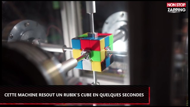 Cette machine résout un Rubik's Cube en 0.38 seconde (vidéo)