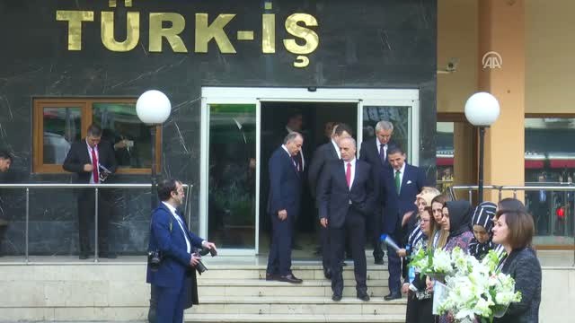 Cumhurbaşkanı Erdoğan, Türk-İş'i Ziyaret Etti (2)