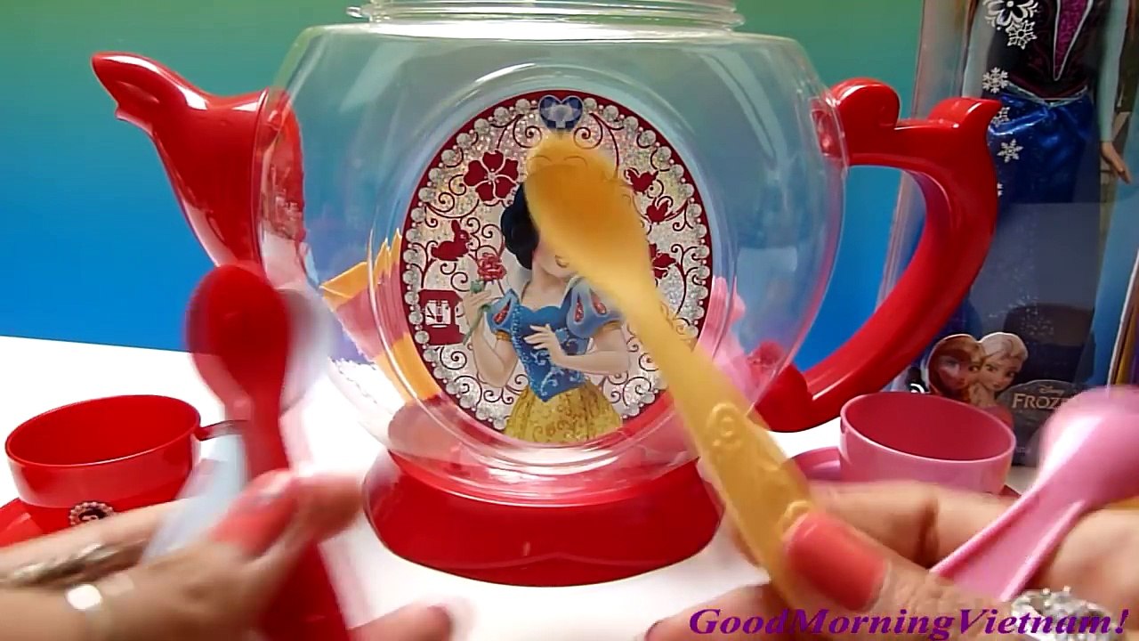 Bộ Đồ Chơi Bình Trà Khổng Lồ Công Chúa Bạch Tuyết (Bí Đỏ) Snow White Giant Teapot playset