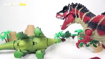 Movie Tobot Tritan, Tobot Athlon Magma 6 and Metron! Rescue the dinosaurs together! - DuDuPopTOY