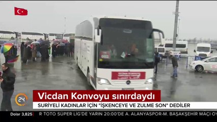 Vicdan Konvoyu sınırdaydı