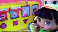 Dora Aventureira Baby Alive Julia Brincam Massinha Play-Doh Peppa Pig Ônibus de Atividades baby doll