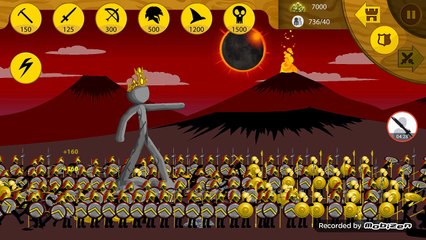 Stick War Legacy | Massive 700 Troop Battle! | Griffon The Greats,Golden Speartons And Elites!