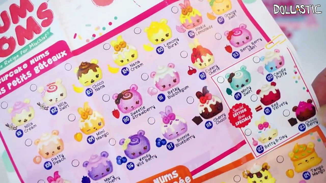 Num Noms Surprise Blind Boxes/Containers Series1 - Sweet Kawaii Stackable Collectibles!