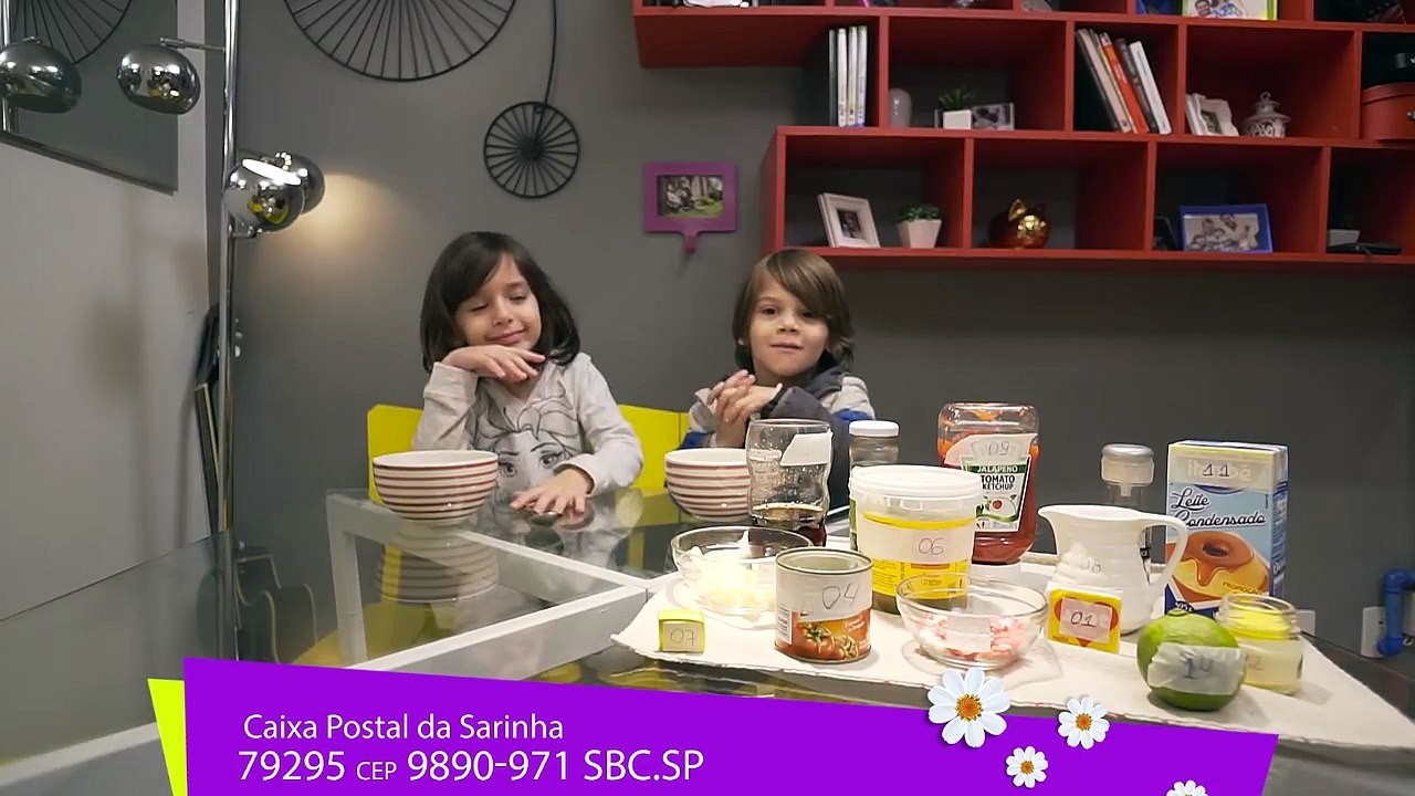 Bolo Challenge com Sarinha e Vini