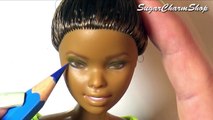 Barbie Makeover: Doll Repaint #3 - Barbie Made To Move
