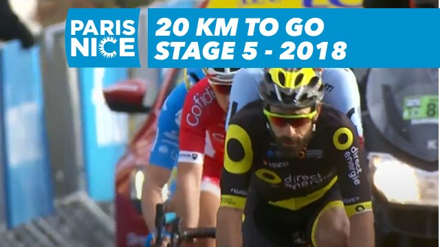 20 kilometers to go - Étape 5 / Stage 5 - Paris-Nice 2018