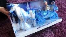 NEW Beautiful Ice Princess Glowing Horse Carriage - Barbie Frozen like Doll