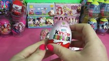 Huevos sorpresa con juguetes de Violetta, Big Hero 6 y kinder sorpresa en español