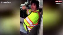 Texas : Un conducteur surprend un homme ivre au volant (vidéo)