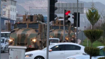 Hatay’a giriş yapan komandolar sınır birliklerine ulaştı