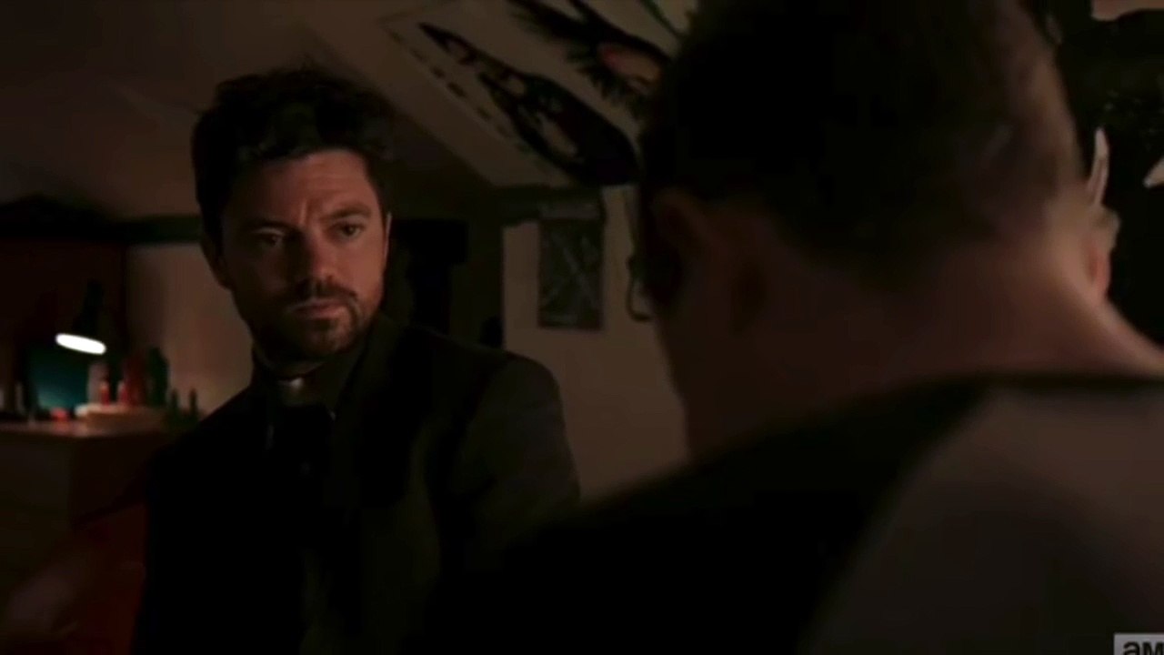 Jesse Custer has a talk with Arseface - Preacher - Season 1 Episode 1 Pilot 01x01