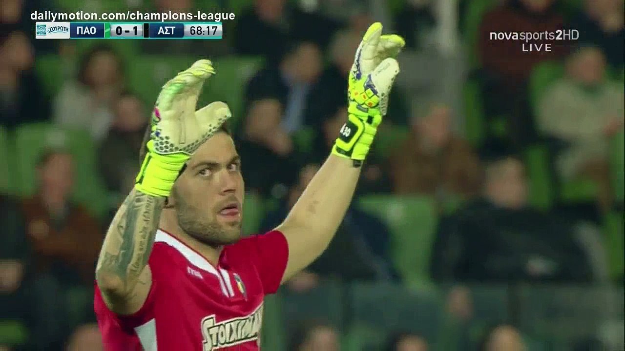 Michalis Manias Goal HD - Panathinaikos 0 - 1 Asteras Tripolis - 10.03.2018 (Full Replay)