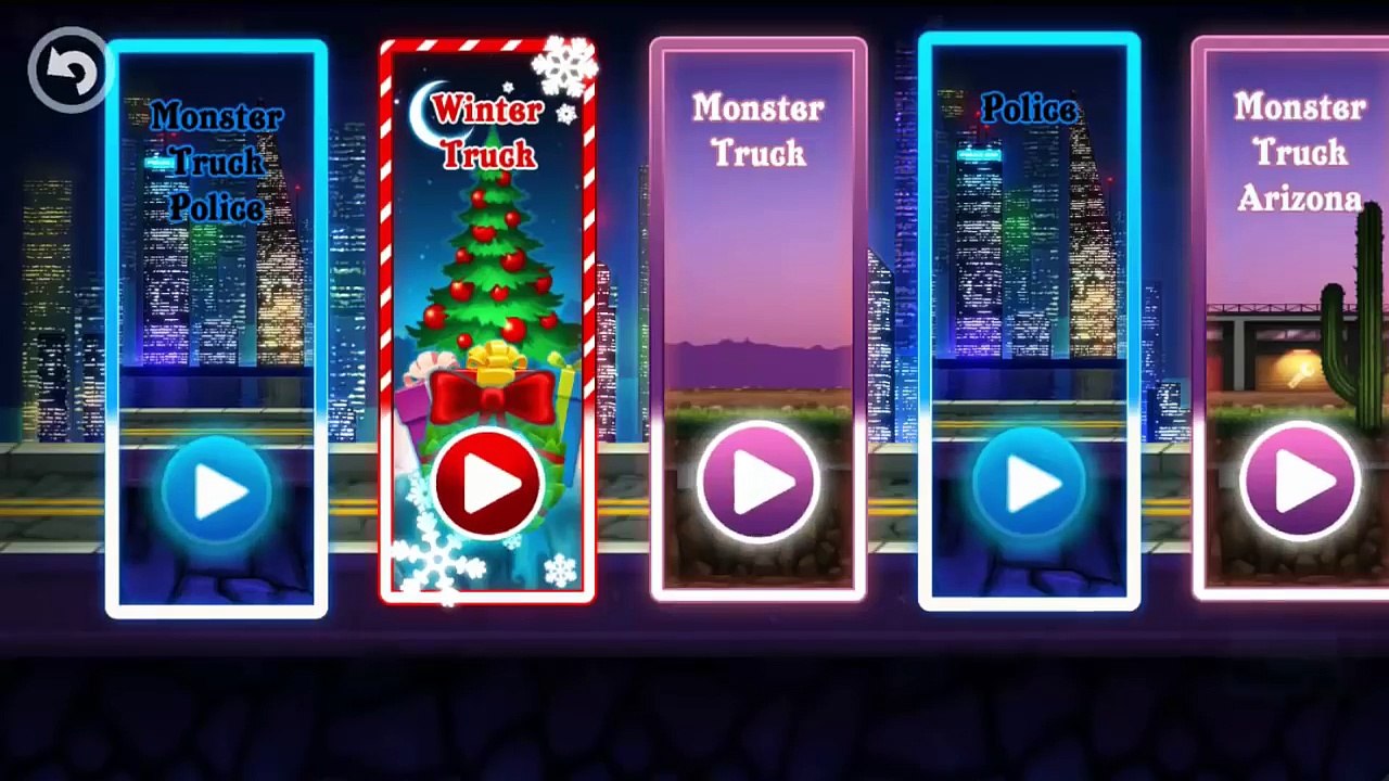 Monster Truck Police Racing PART 1 Videos Games for Kids - Girls - Baby Android