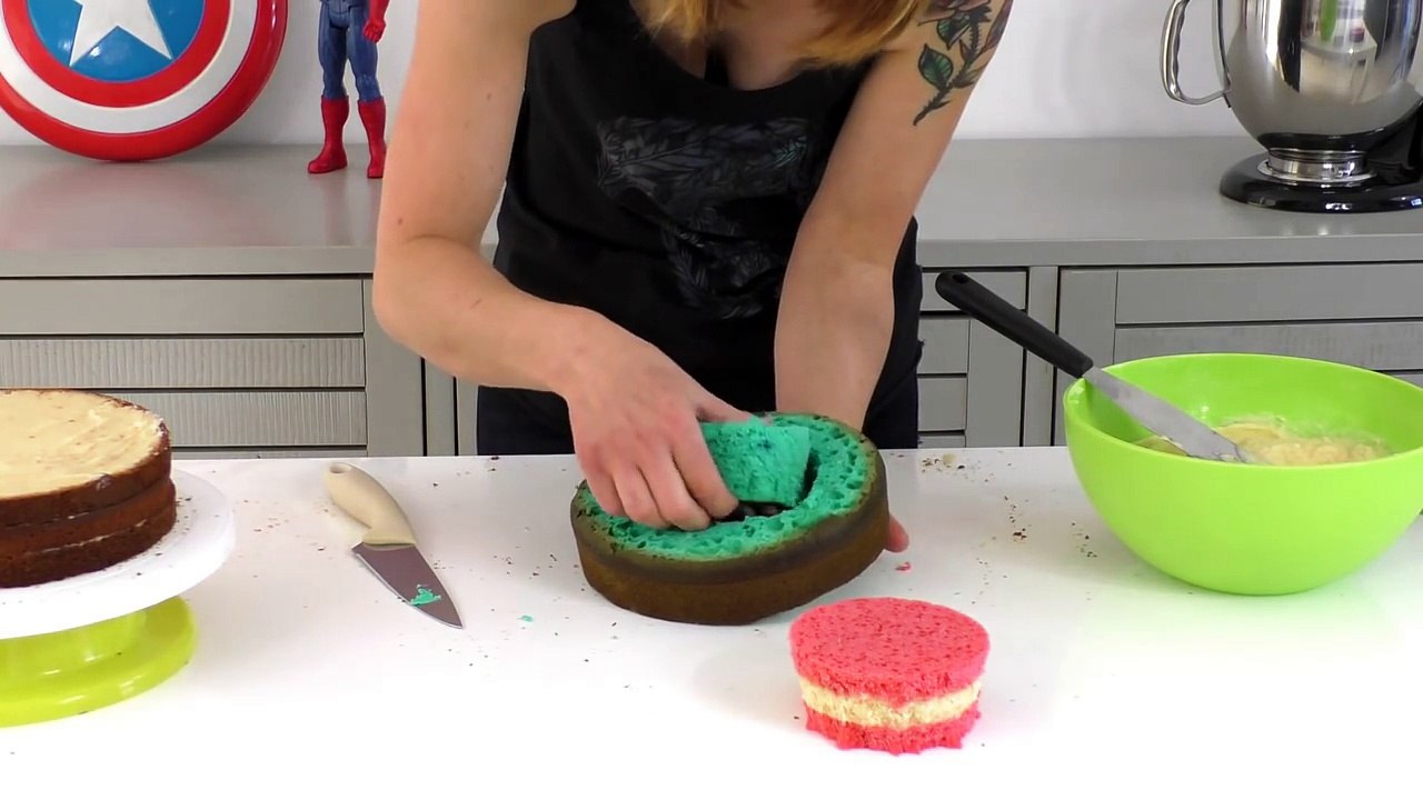 Gâteau Captain America