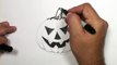 How to Draw a Halloween Pumpkin Face - Art for Kids | MAT