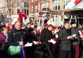 People Pray During Anti-Abortion Rally in Dublin