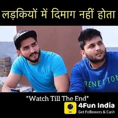 || Kya sach me Girls Pagal hoti hai?|| Janne ke liye Delhi ye (2018)