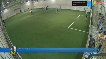 But de frederic (1-1) - ATHLETIC KINIKTOU Vs VINET - 08/03/18 19:00 - LIGUE 2 - Poitiers Game Parc